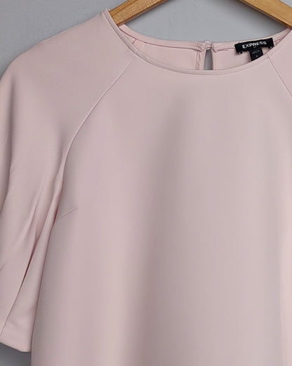 Express Pink Puff Sleeve