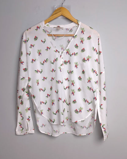 Esprit White Printed Shirt