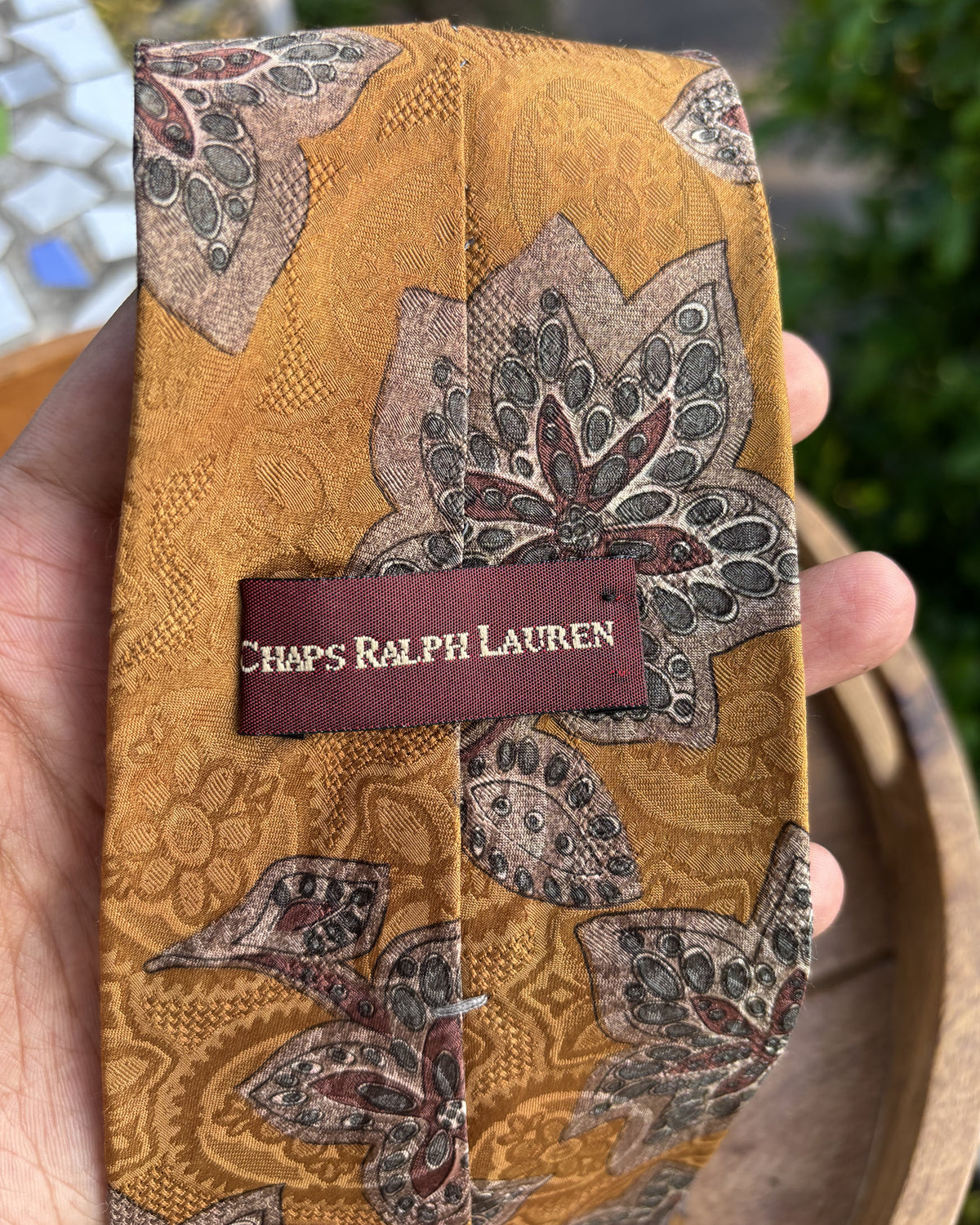 Chaps By Ralph Lauren Brown Neck Tie
