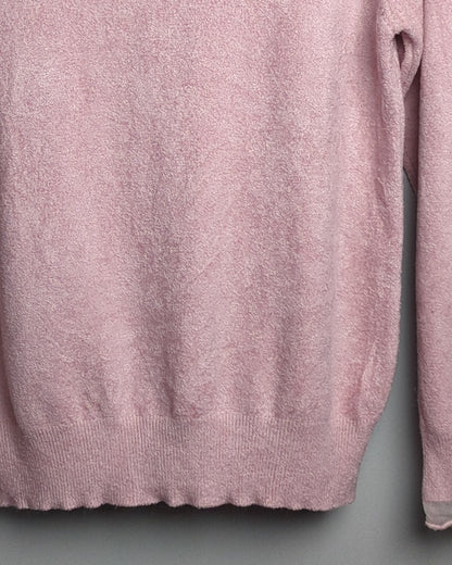 Pink Floral Sweater