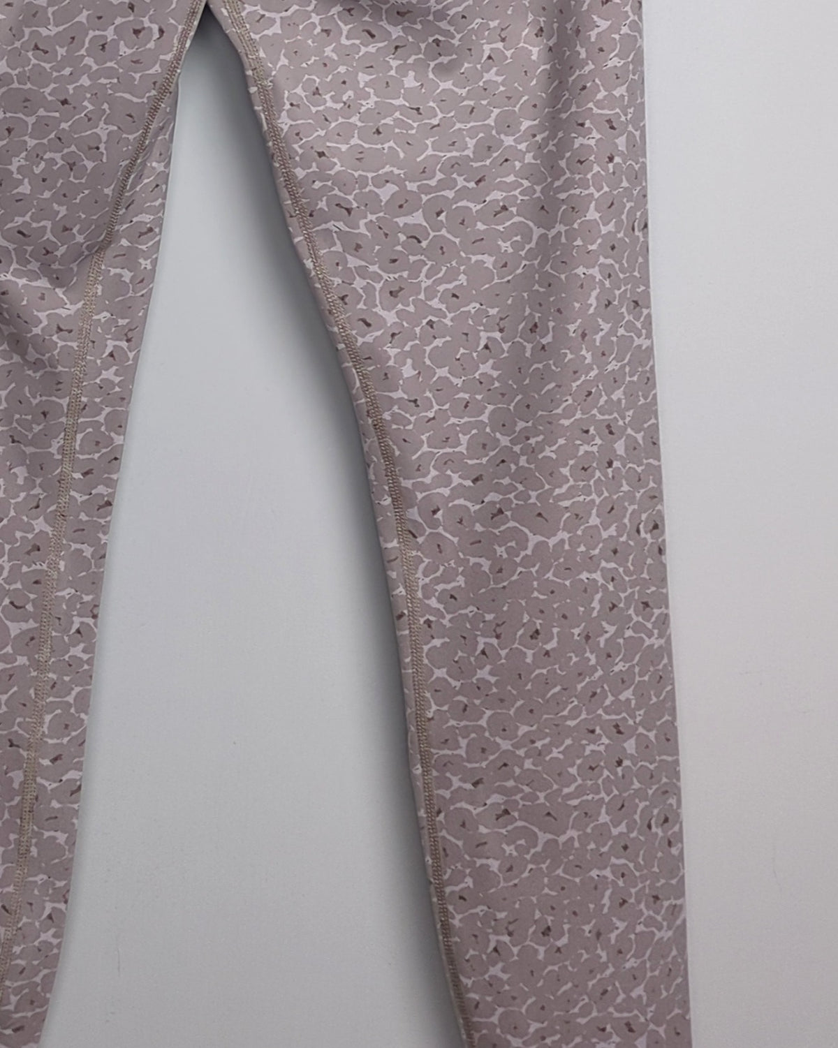 Grey Varley Recycled Polyester Elastane Printed Leggings