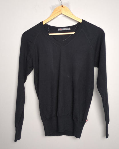 Madame Black V-Neck Sweater