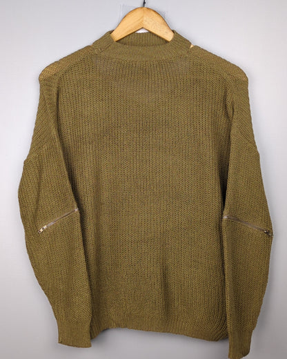Green Knitted Sweater