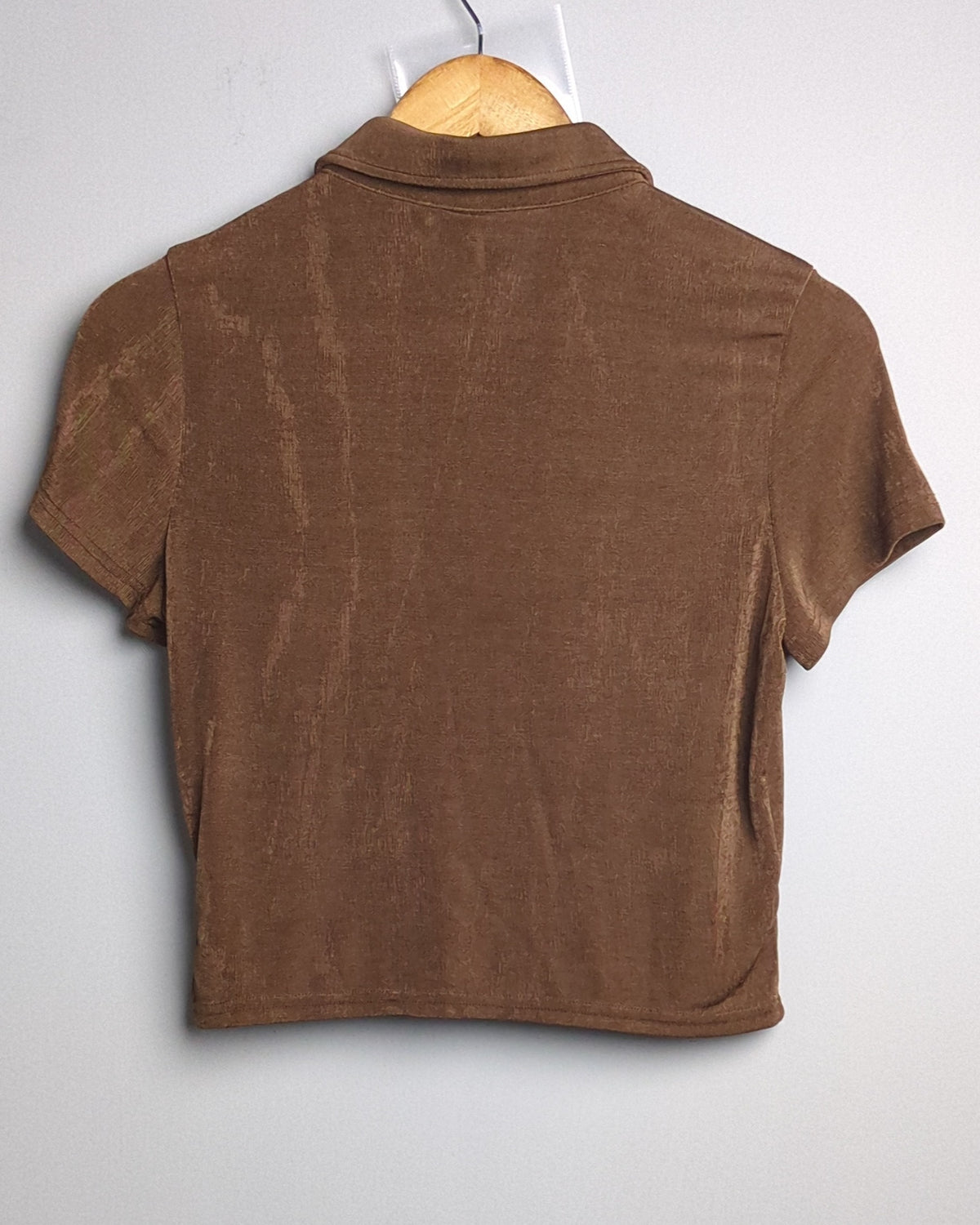 Divided H&M Brown Collared Shirt