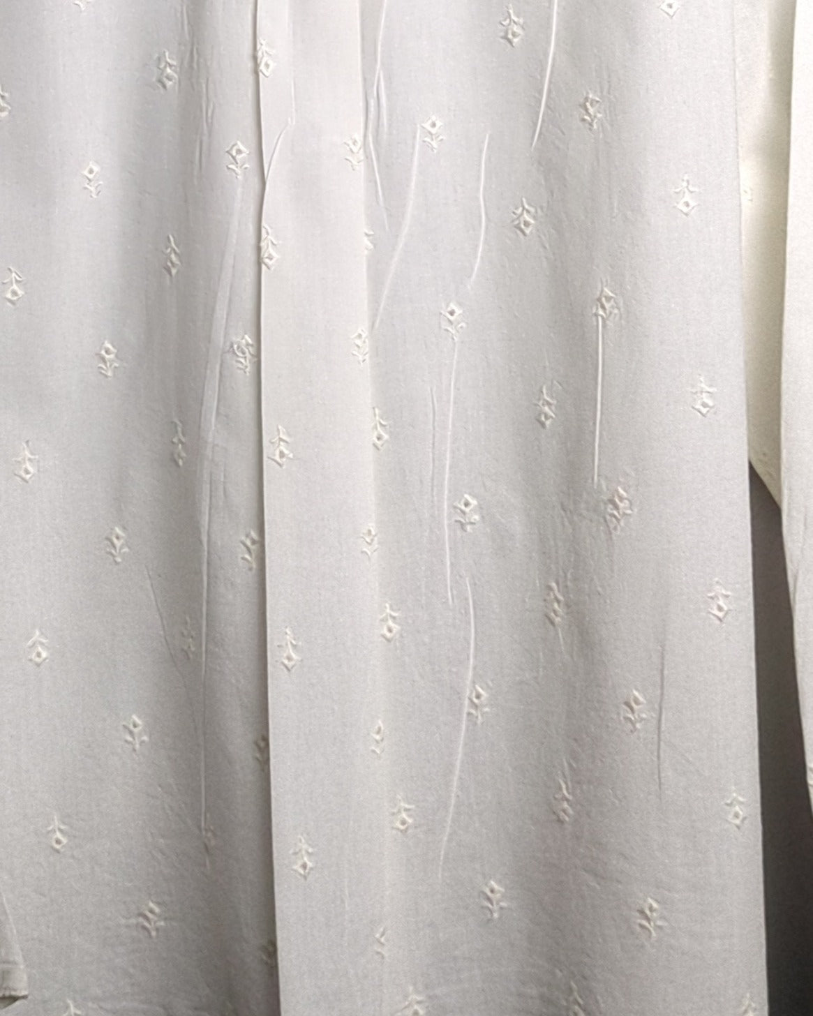 Old Navy White Embroidered Blouse