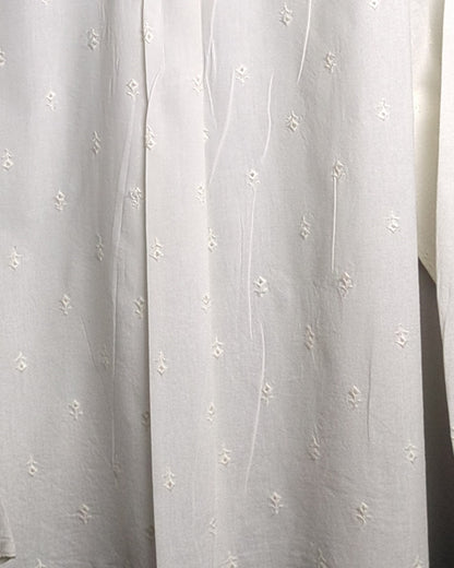 Old Navy White Embroidered Blouse