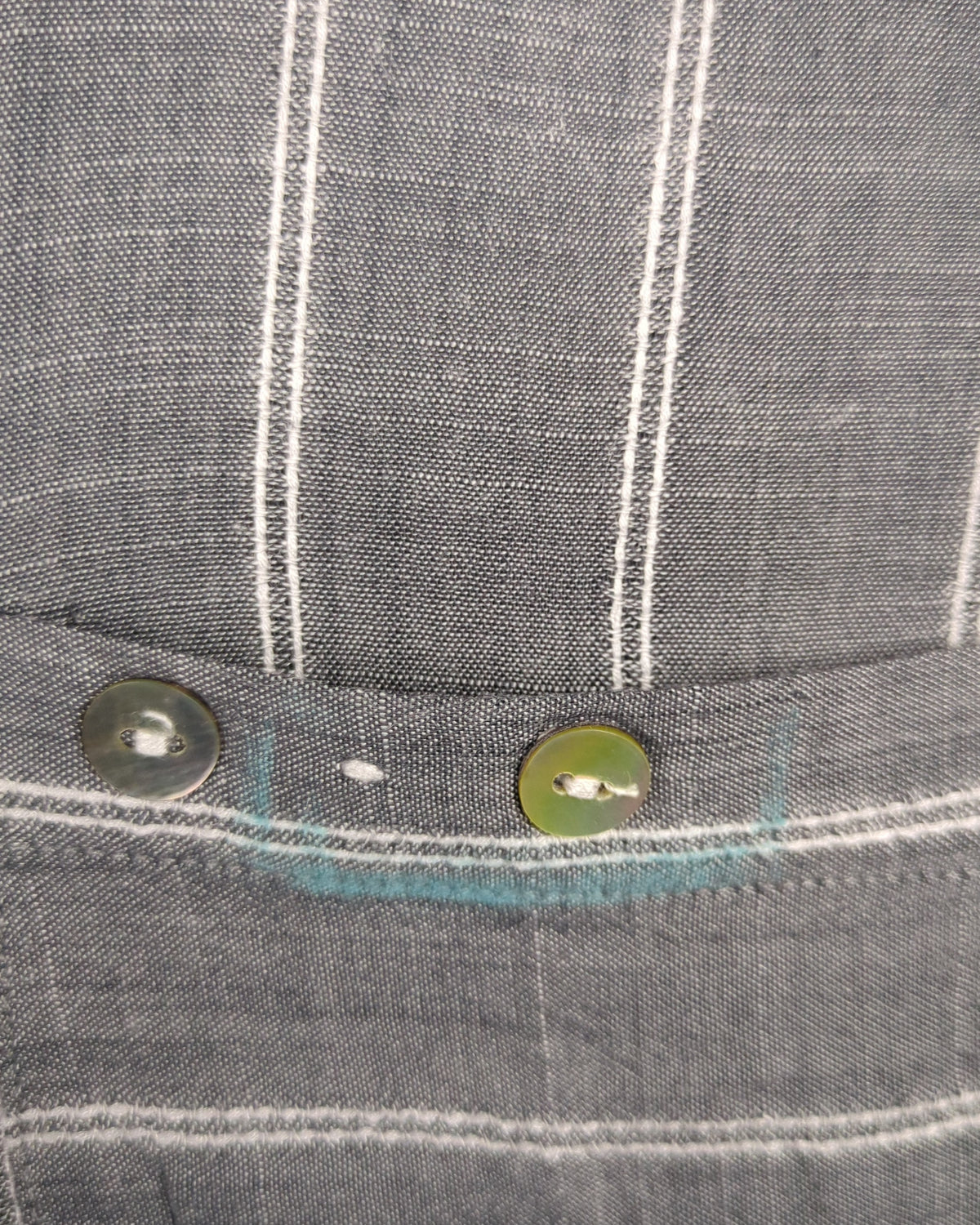 Grenier Gray Striped Shirt