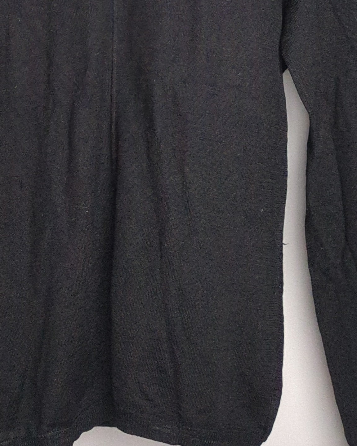 Black Cowl Sweater