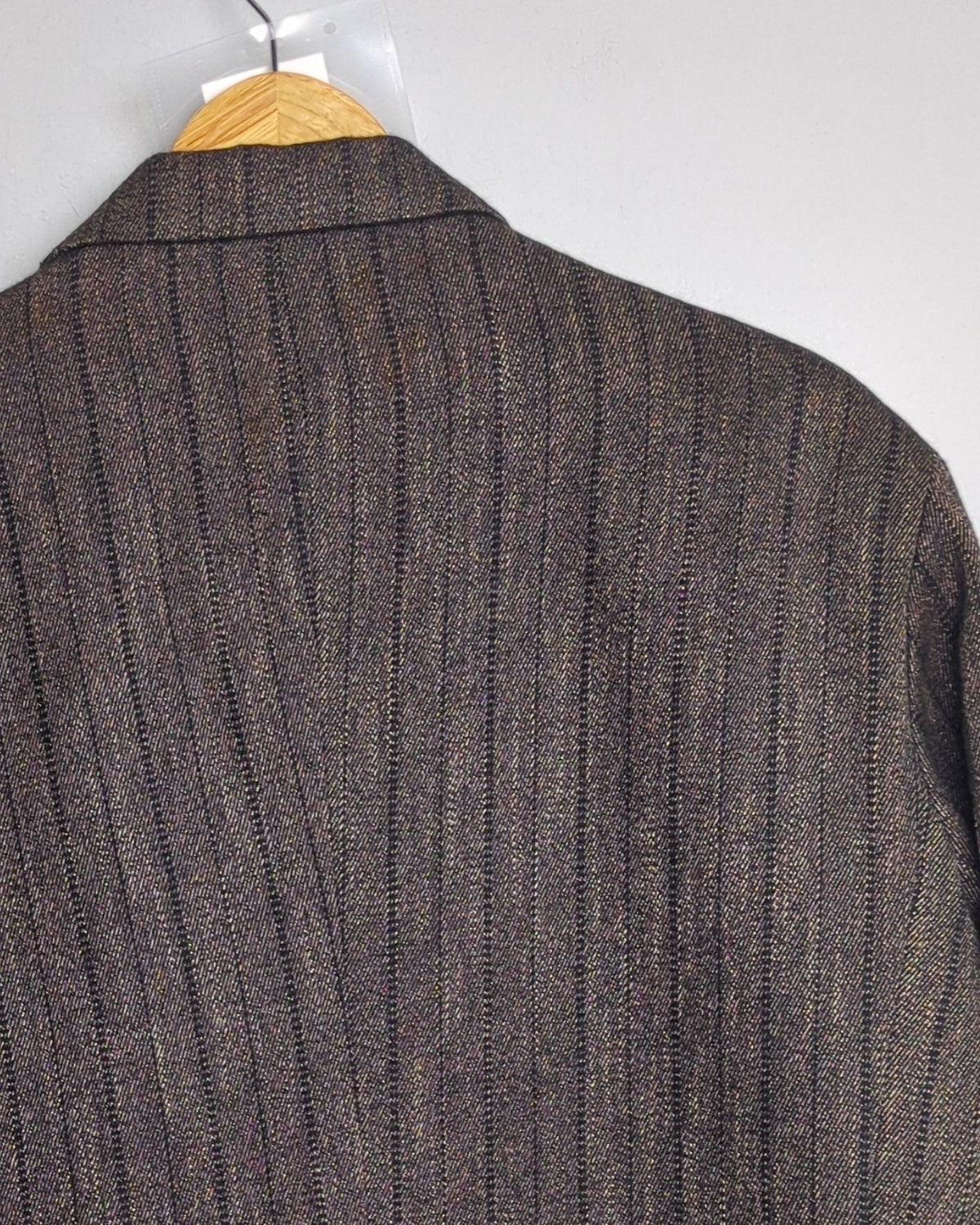 Brown Striped Blazer