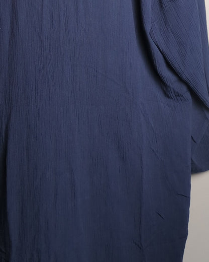 Bianca Nygard Petite Blue Buttoned Blouse