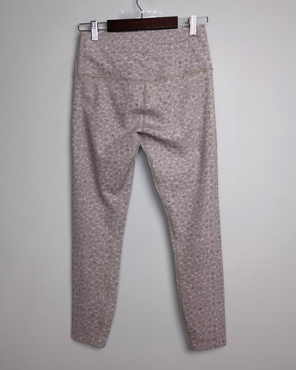 Grey Varley Recycled Polyester Elastane Printed Leggings