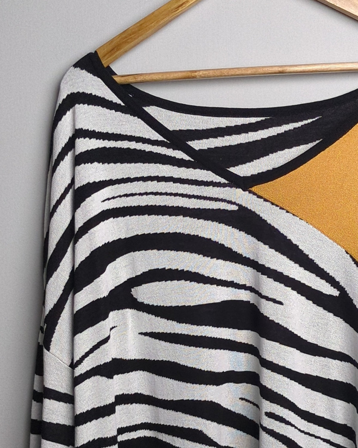 Black Zebra Sweater