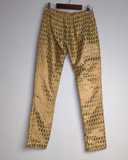 Green Embroidered Kurta