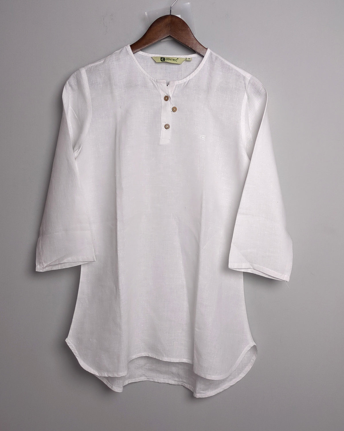 Centric White Tunic