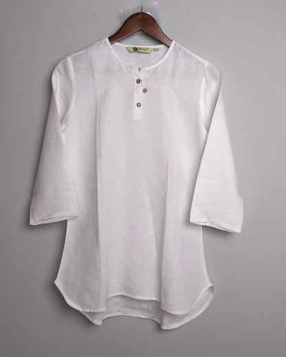 Centric White Tunic