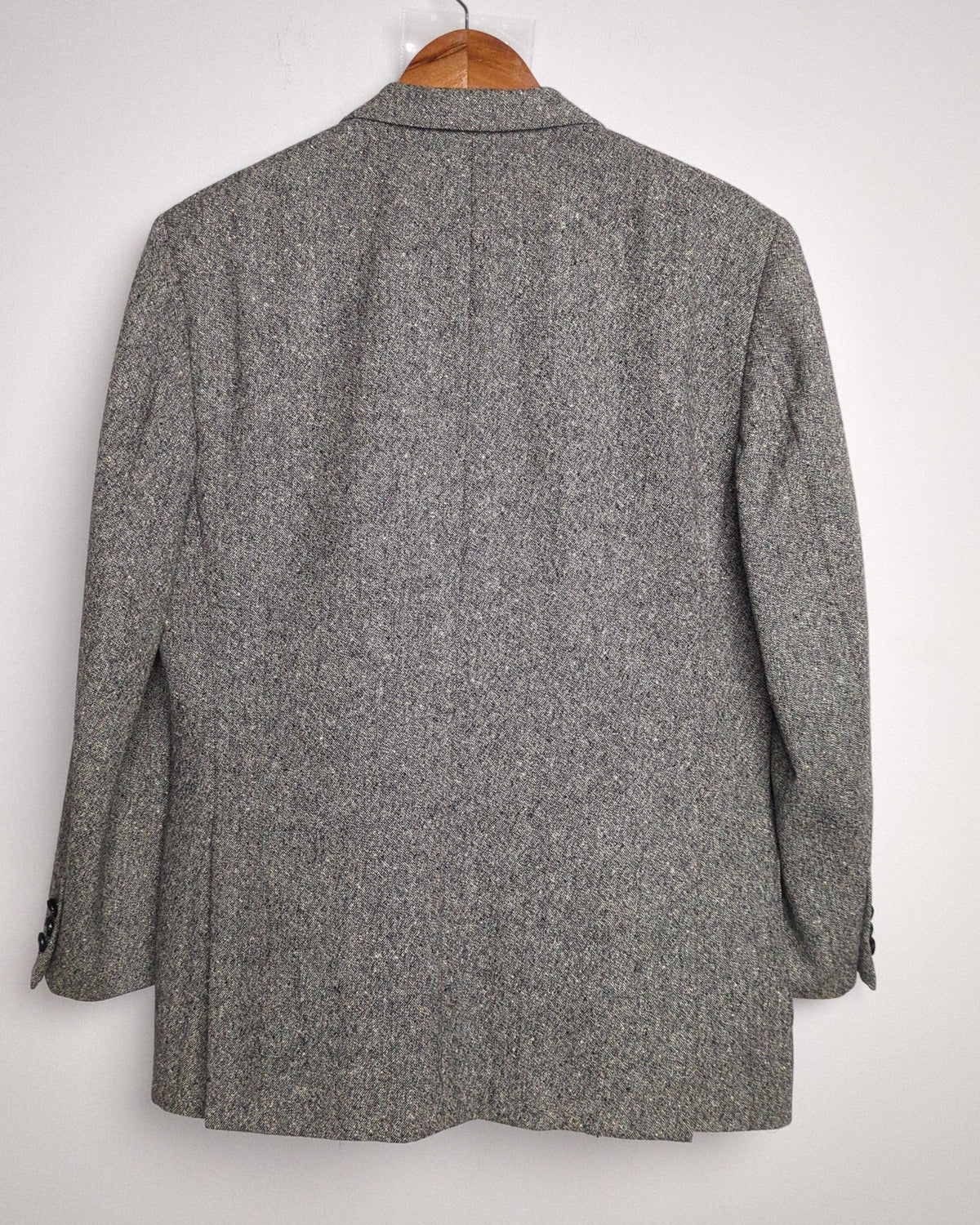 Lanvin Paris Gray Tweed Blazer
