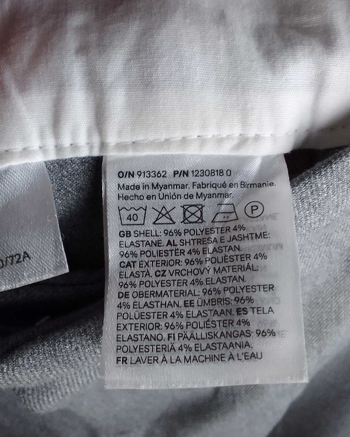 H&M Divided Gray Wide Trousers