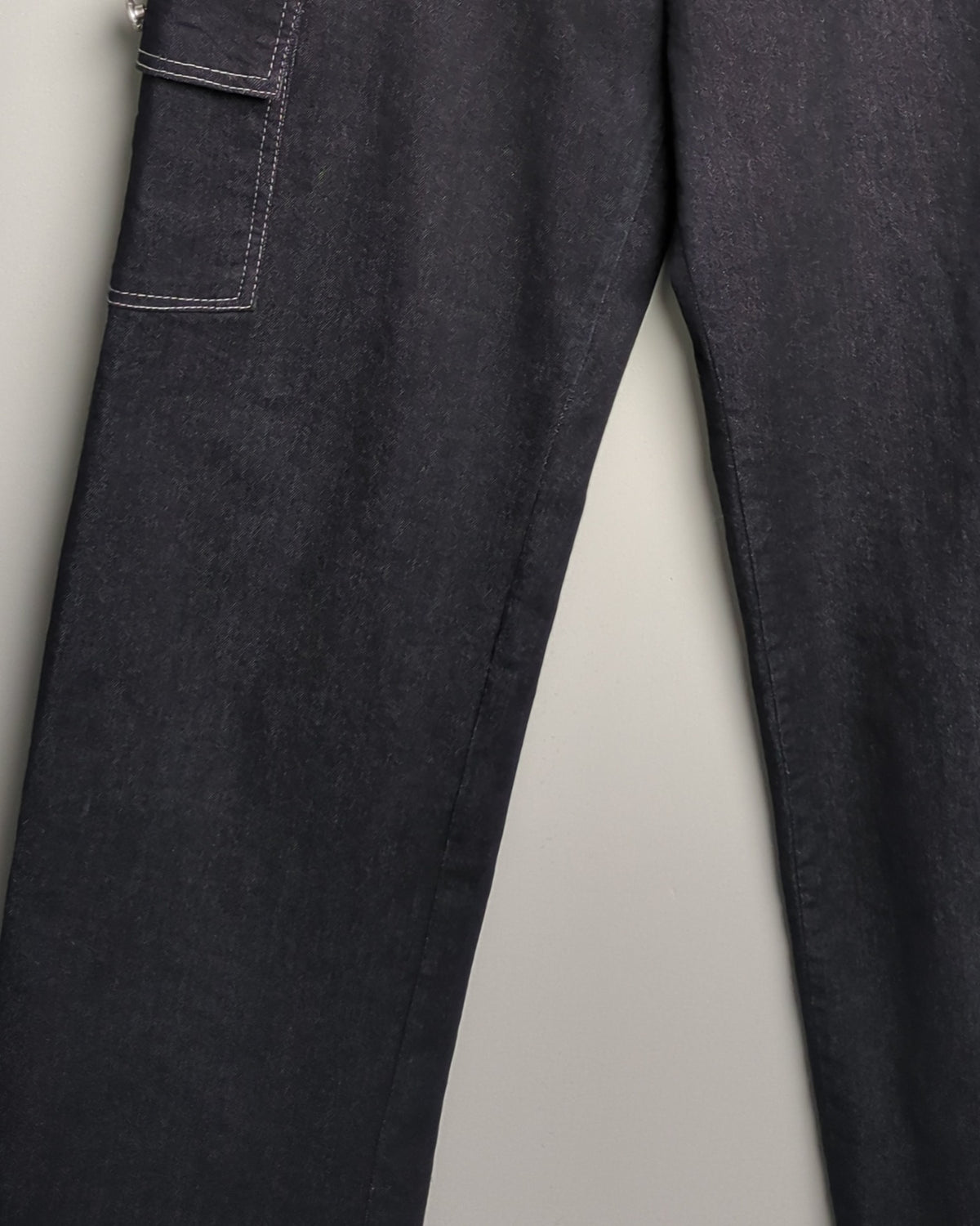 Black Cargo Jeans
