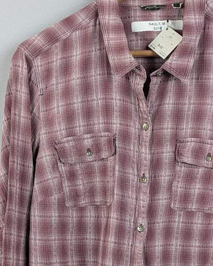 Wine Plaid Shirt