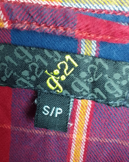 G:21 Wine Button-Down Shirt