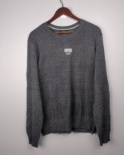Yishion Gray Graphic Sweatshirt