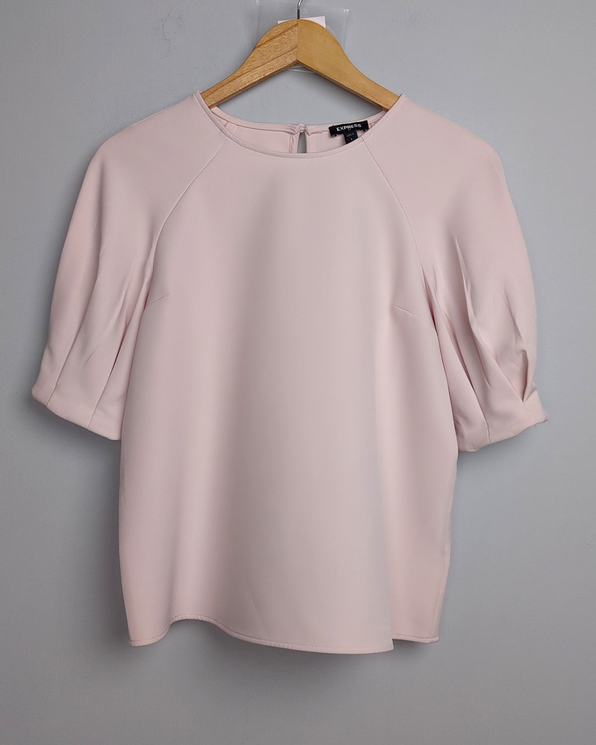 Express Pink Puff Sleeve