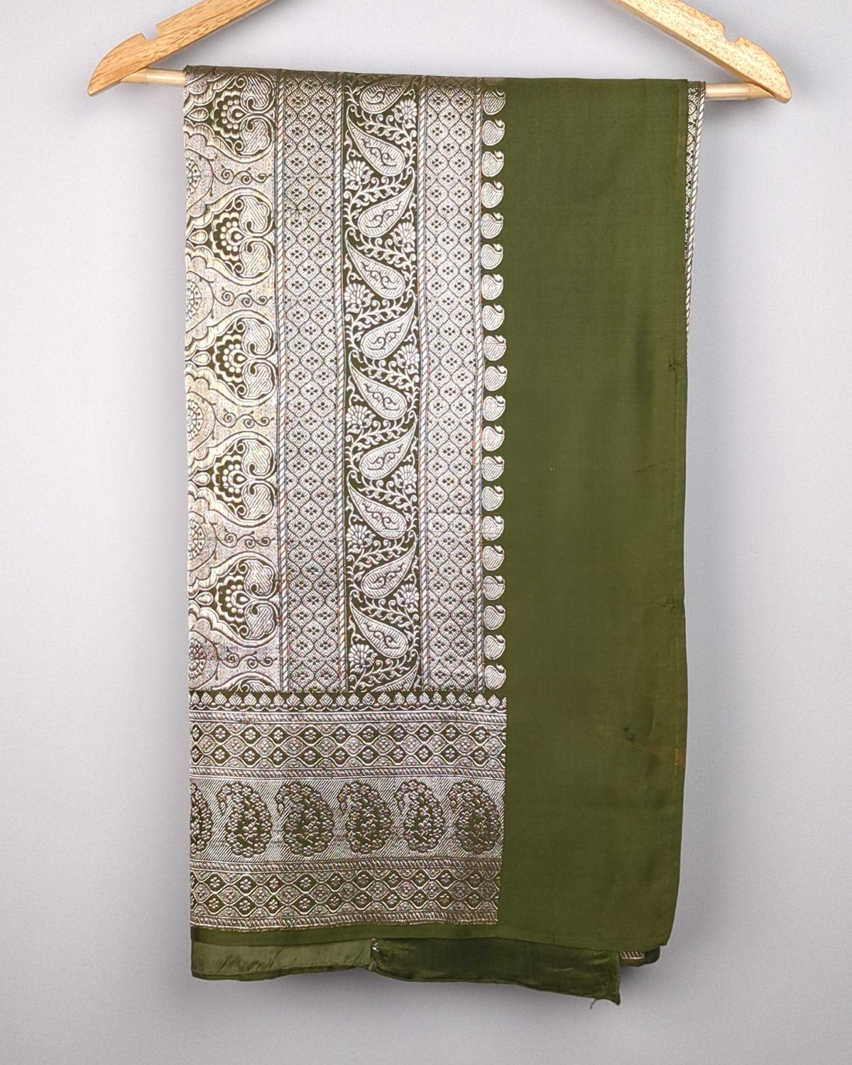 Green Ethnic Saree