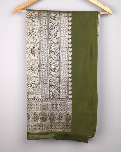 Green Ethnic Saree