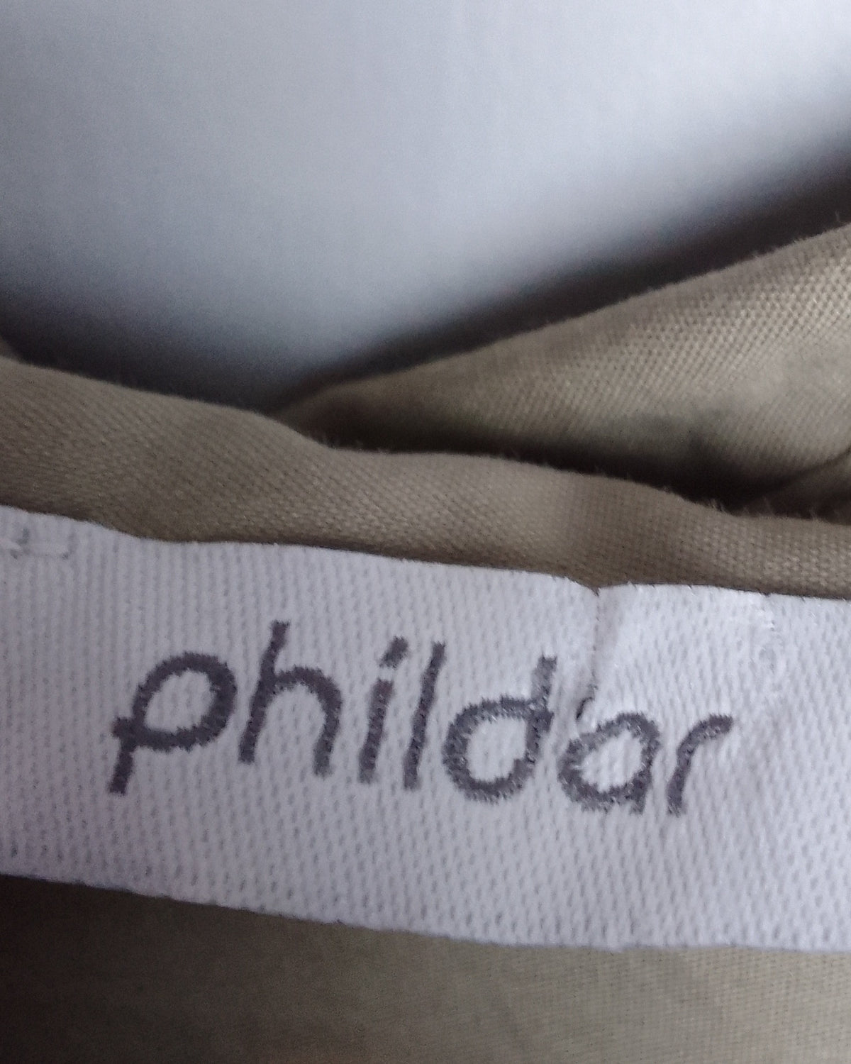 Phildar Beige Button-Down Shirt