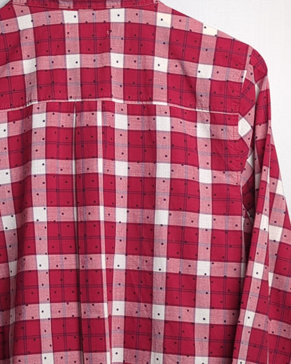 Old Navy Red Plaid Shirt