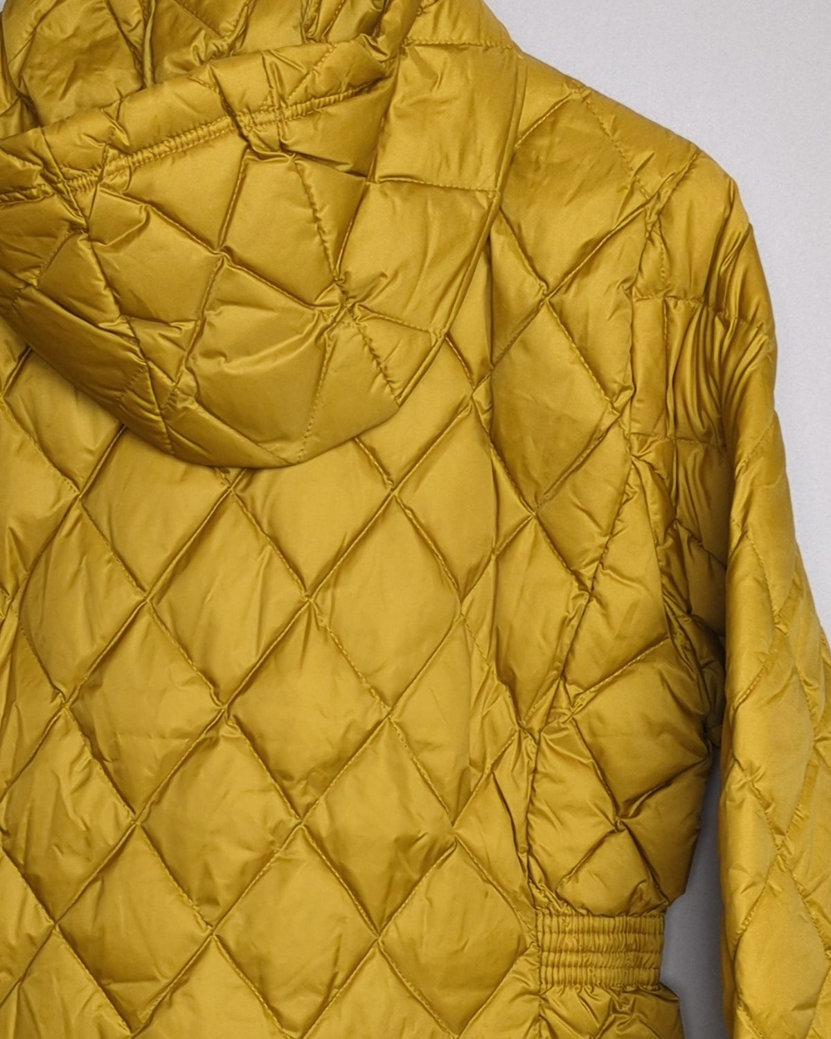 Per Una Marks And Spencer Orange Quilted Jacket
