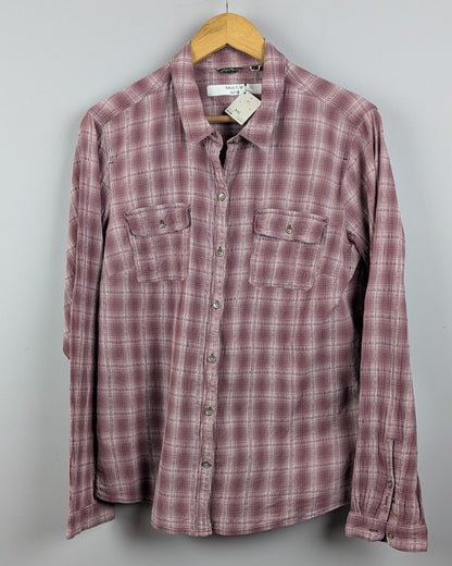 Wine Plaid Shirt