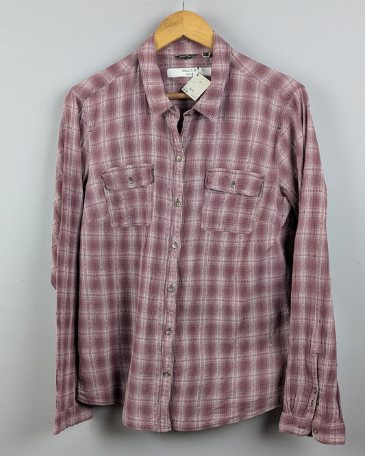 Wine Plaid Shirt