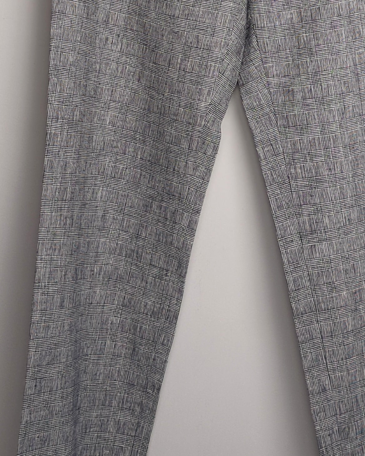 Marks & Spencer Gray Checked Trousers