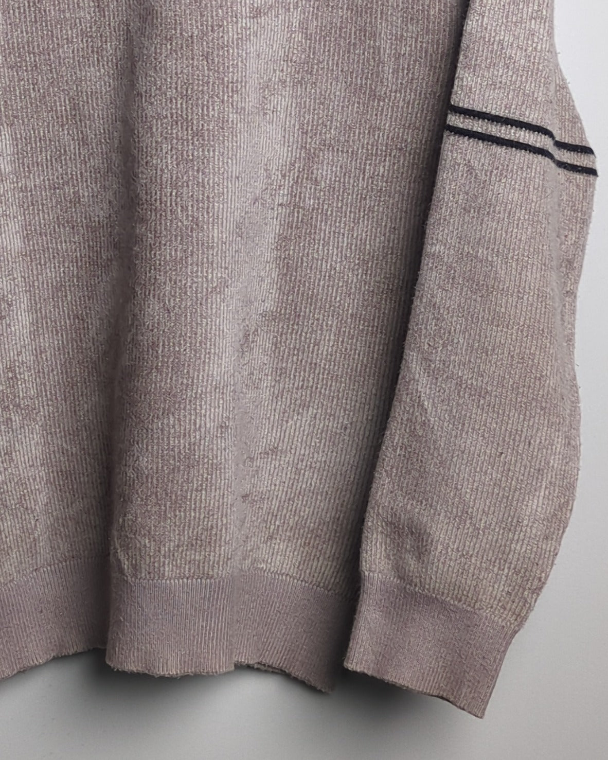 Hcgl Beige Striped Sweater