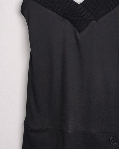 Black Ribbed Camisole