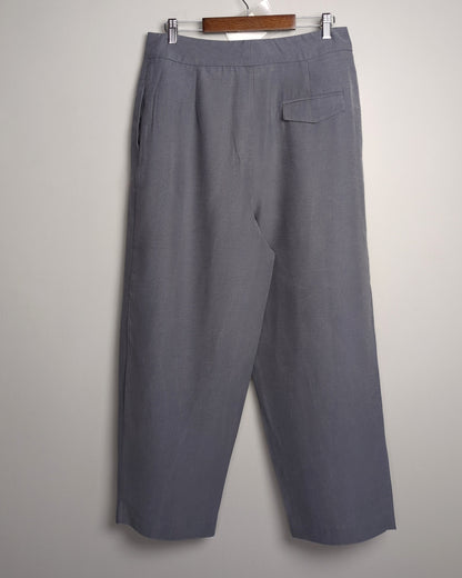 Zara Gray Pleated Trousers
