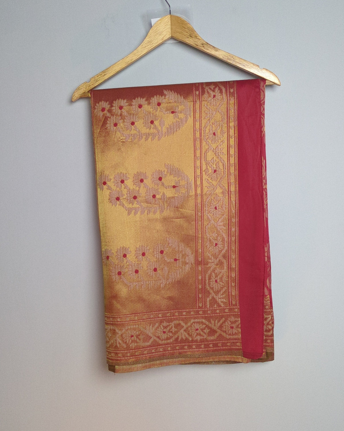 Red Silk Saree