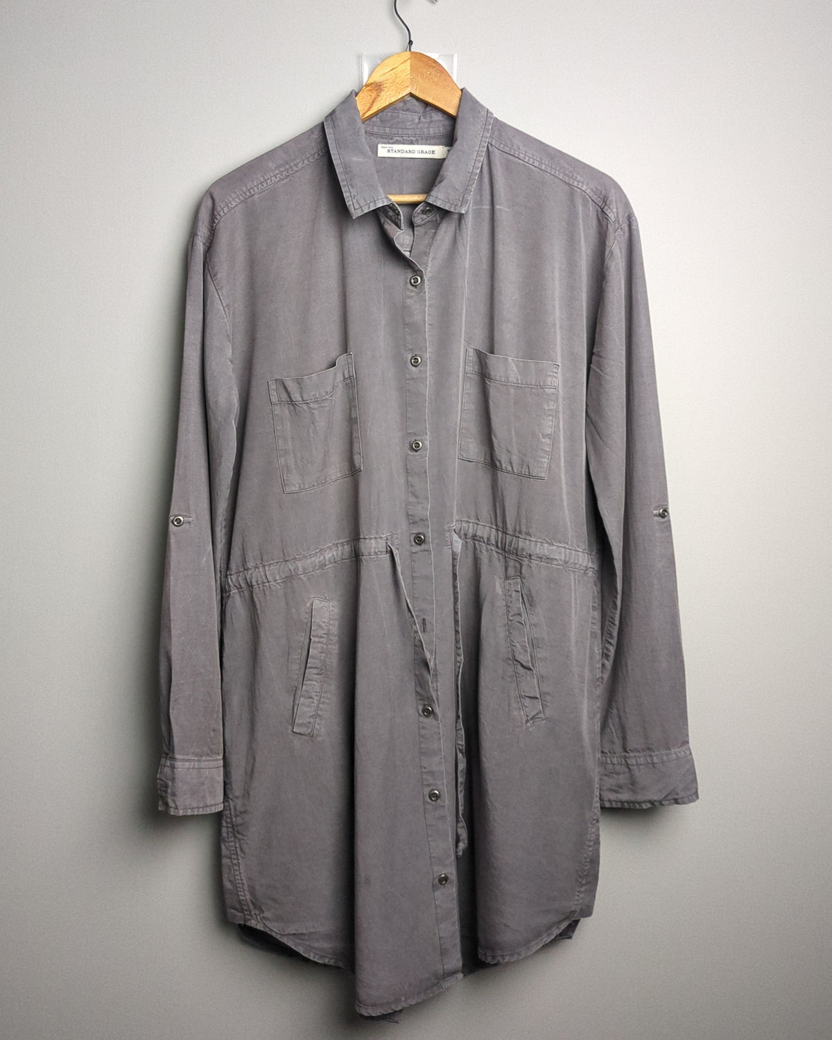 Standard Grace Gray Utility Shirt