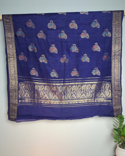 Blue Traditional Saree