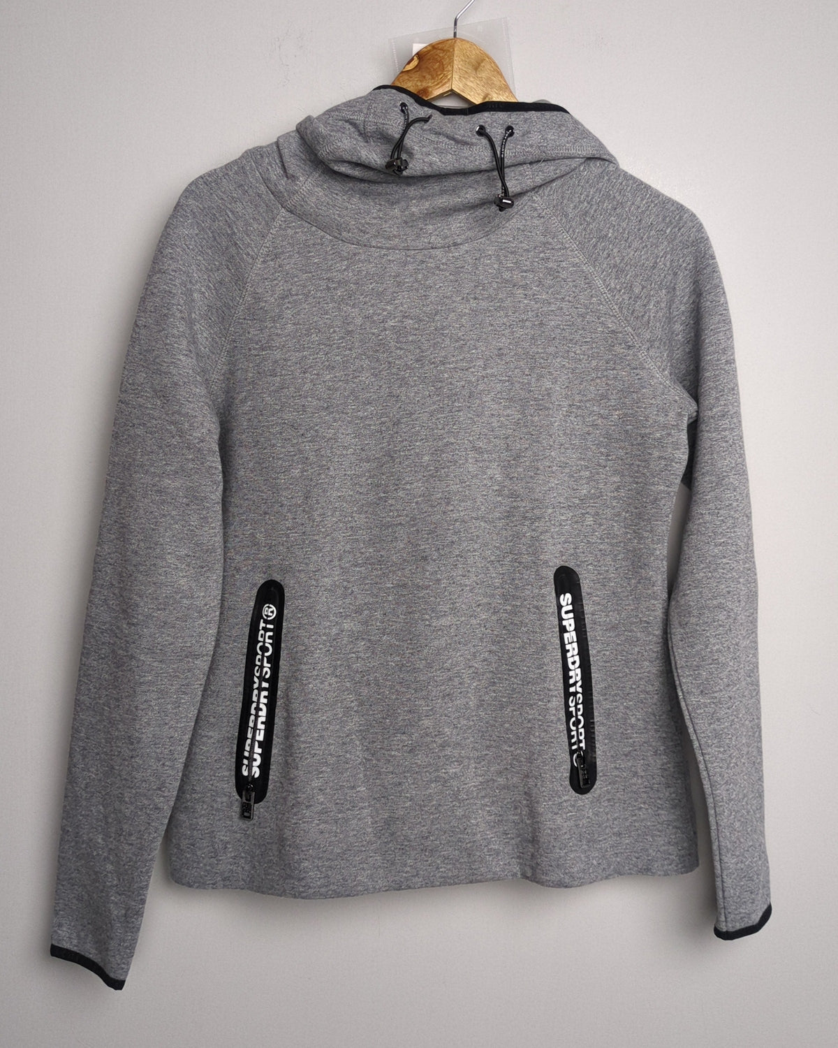 Superdry Gray Hooded Sweatshirt