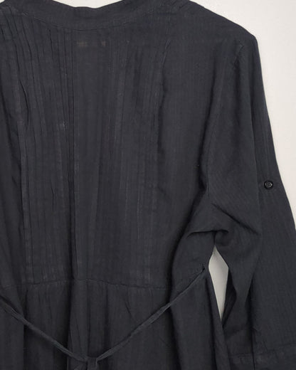 Black Pleated Tunic