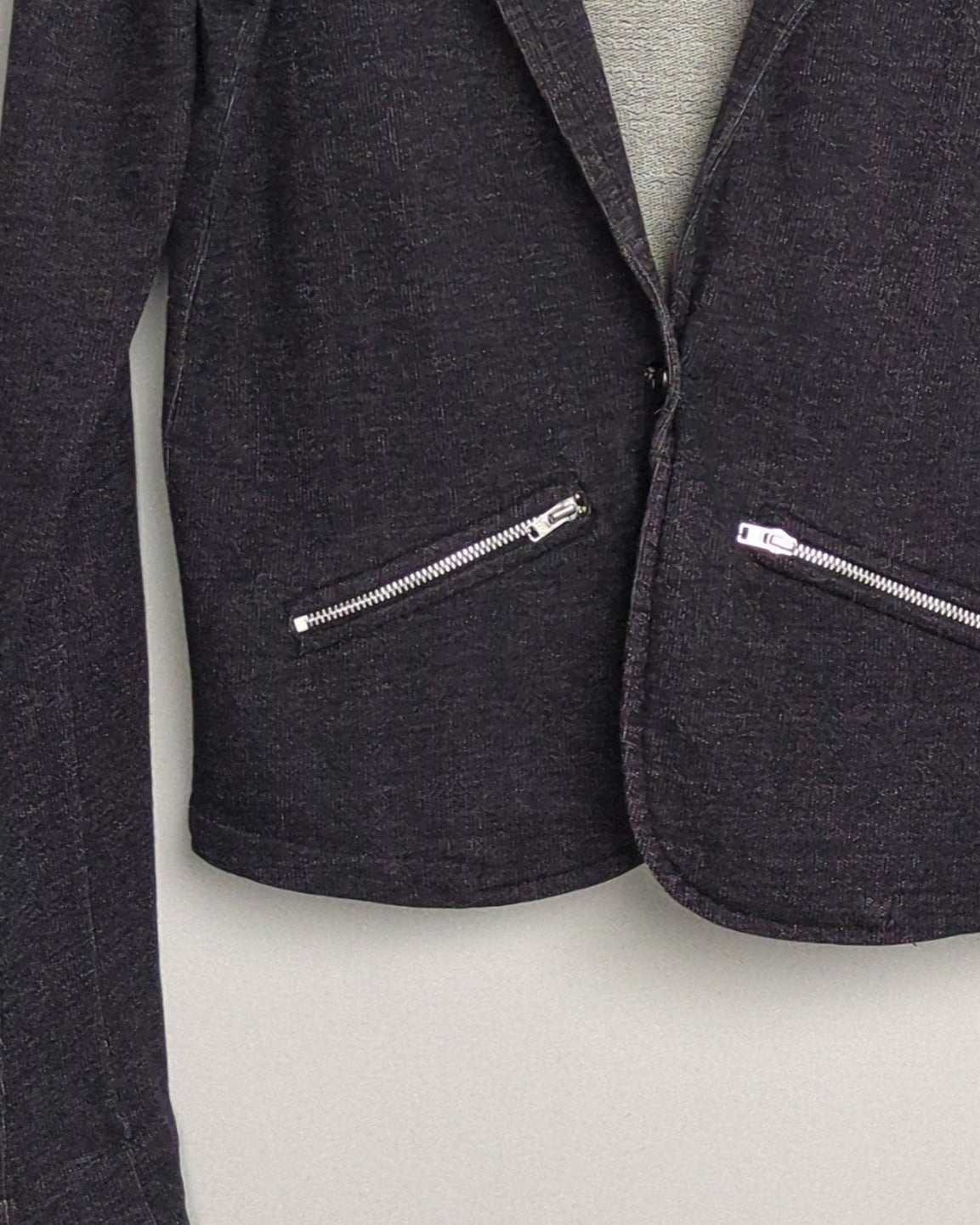 Nuon Black Casual Blazer