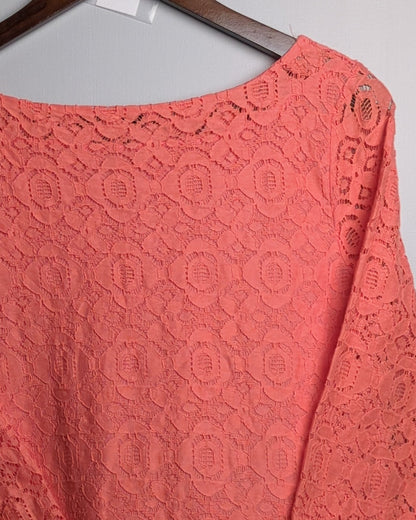 Banana Republic Pink Lace Top