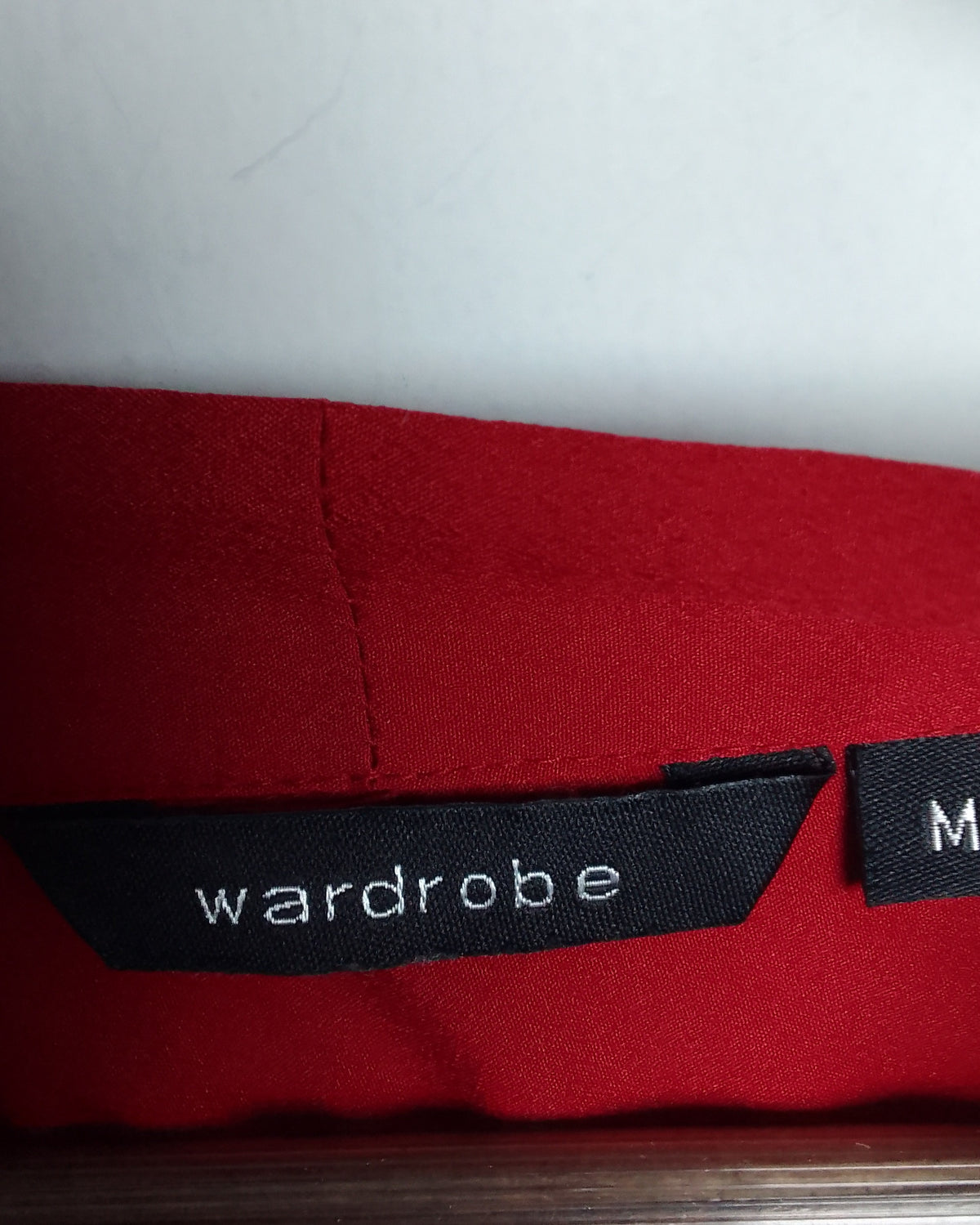 Wardrobe Red Sleeveless Blouse