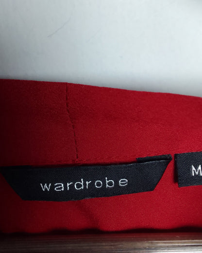 Wardrobe Red Sleeveless Blouse