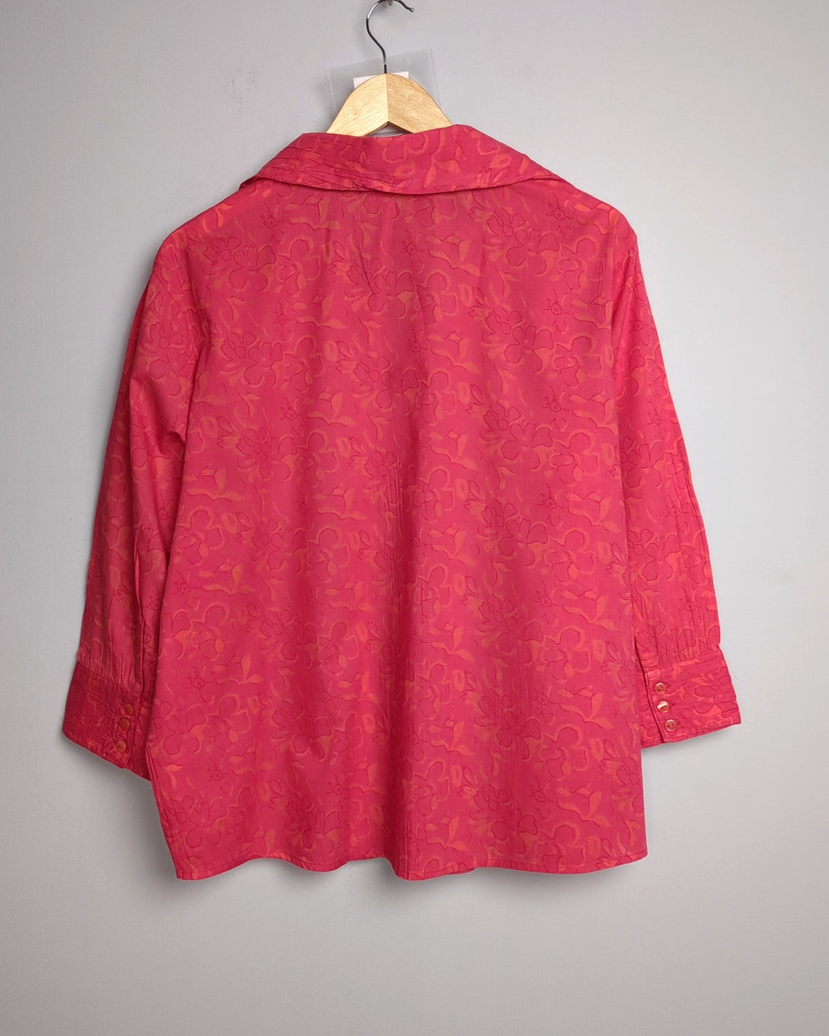 Tradition Country Collection Pink Floral Shirt