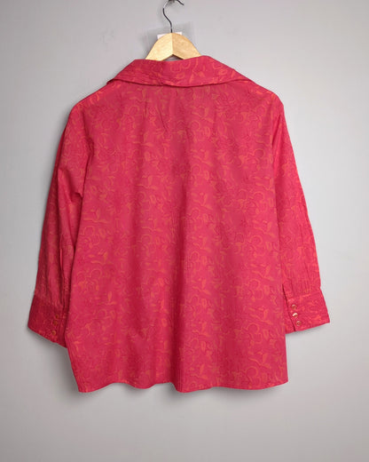 Tradition Country Collection Pink Floral Shirt