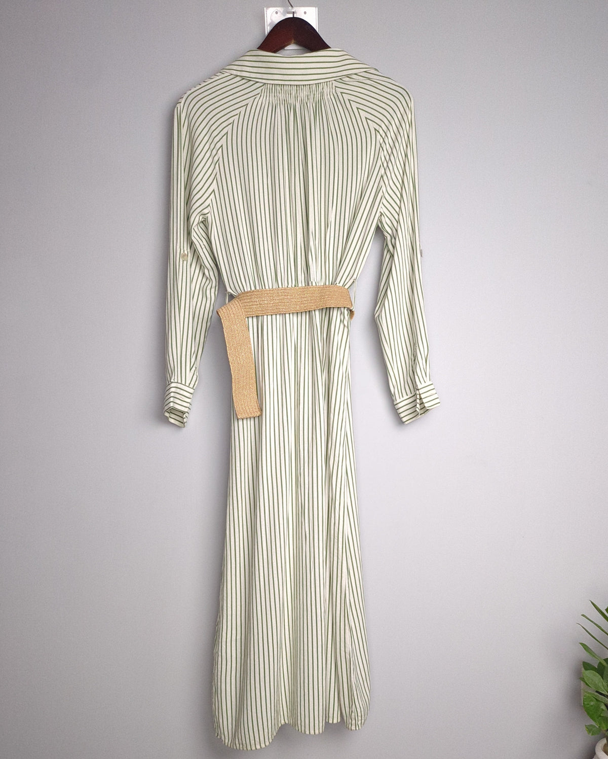 Zara Green Shirt Dress
