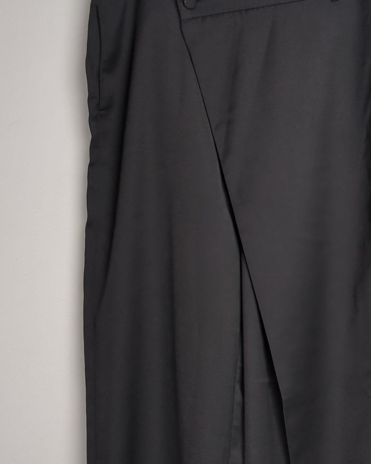 Freakins Black Wrap Trousers